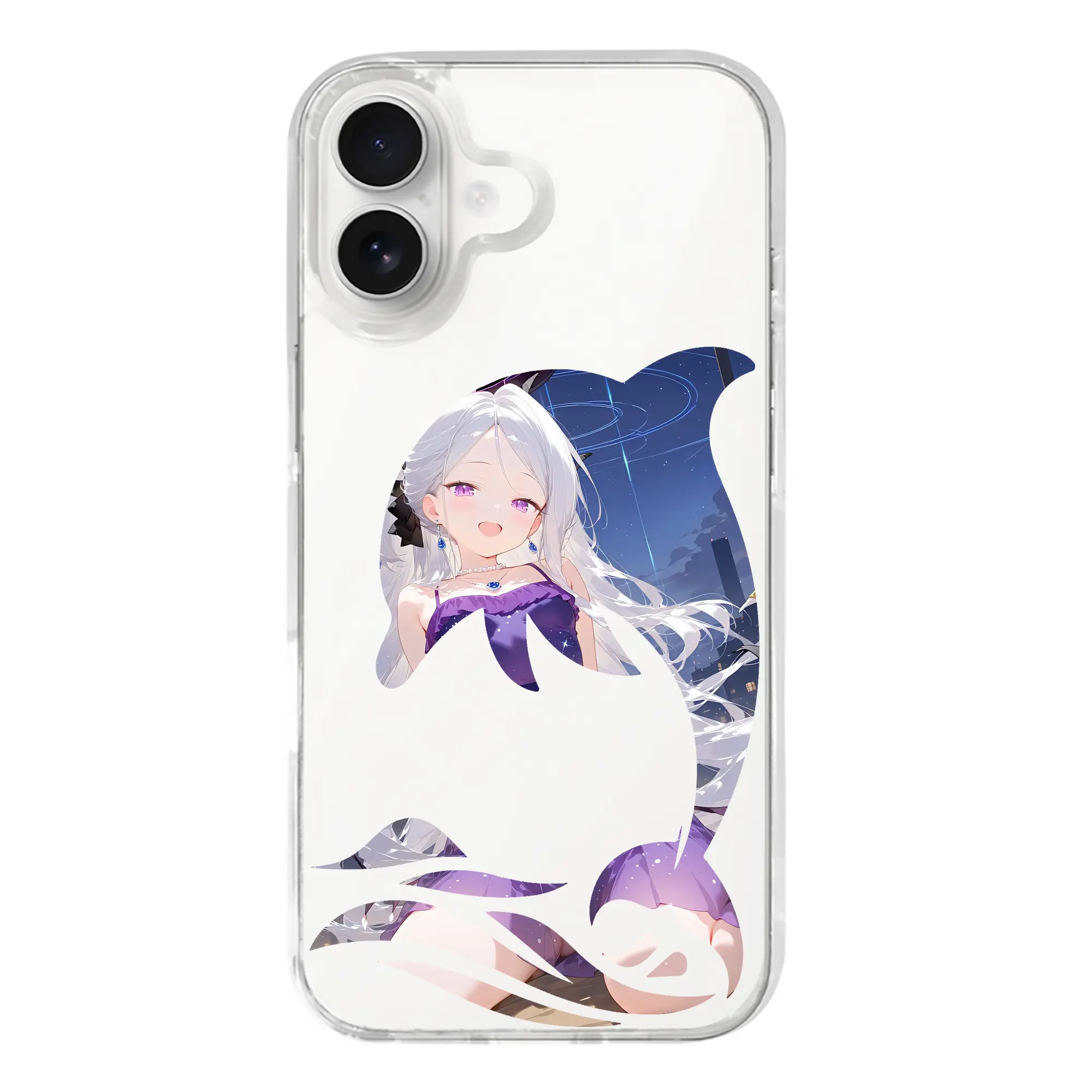 ブルーアーカイブ グッズ 空崎ヒナ - iPhone 17シリーズ 透明スマホケース – 薄型・耐衝撃・精密フィット保護カバー